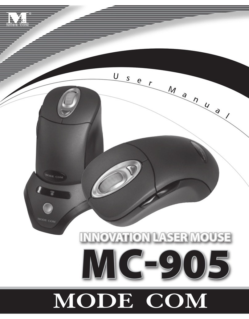 Modecom MS-905 Manuel utilisateur Modecom MS-905 Manuel utilisateur