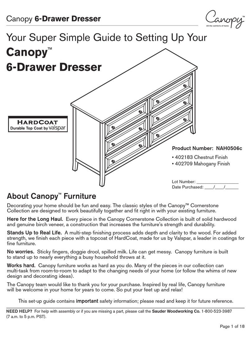 CANOPY NAH0506c Manuel utilisateur