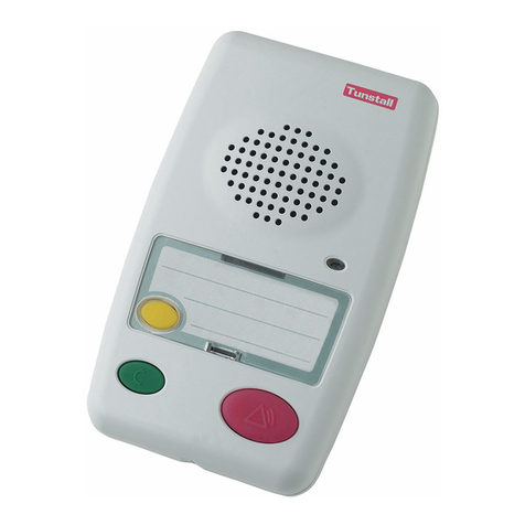 Tunstall Lifeline 400 Manuel utilisateur Tunstall Lifeline 400 Manuel utilisateur
