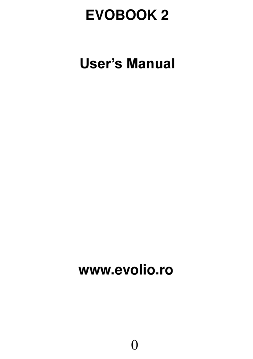 Evolio EVOBOOK 2 Manuel utilisateur