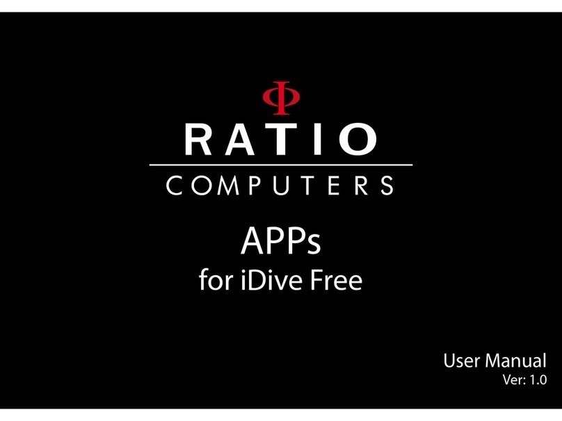 Ratio Computers iDive Manuel utilisateur