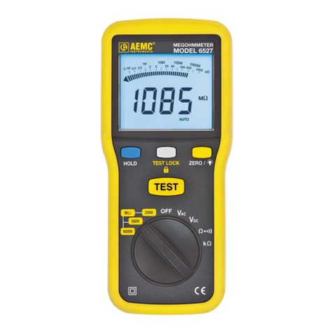 AEMC 6527 Manuel utilisateur