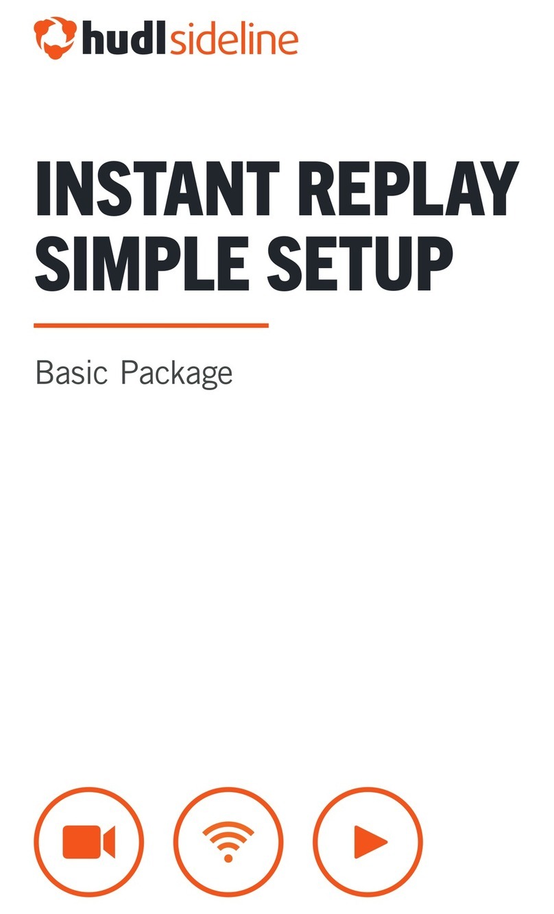 Hudl sideline Manuel utilisateur