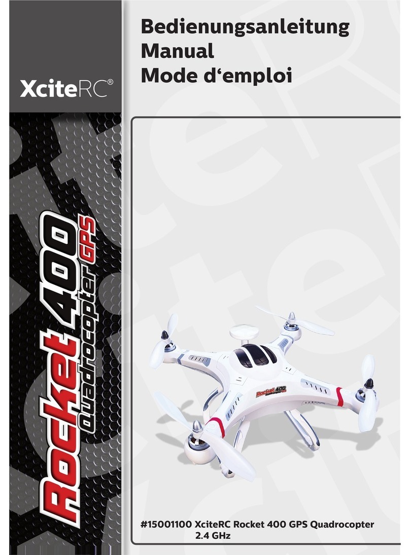 XciteRC ROCKET400 Manuel utilisateur
