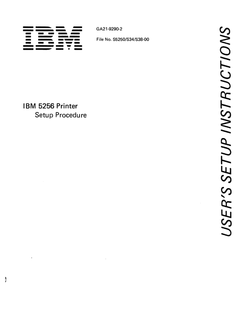 IBM 5256 Manuel utilisateur