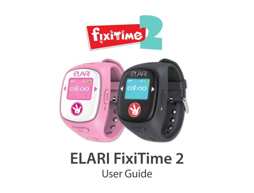 Elari FixiTime 2 Manuel utilisateur Elari FixiTime 2 Manuel utilisateur
