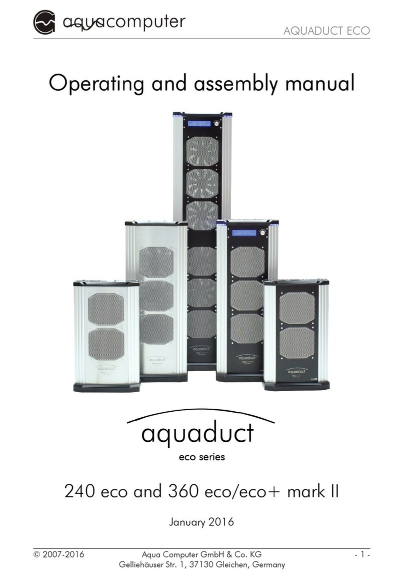 Aqua Computer Aquaduct 240 eco Guide produit Aqua Computer Aquaduct 240 eco Guide produit