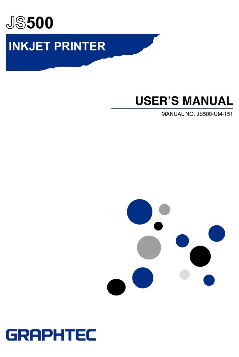 GRAPHTEC JS500 Manuel utilisateur GRAPHTEC JS500 Manuel utilisateur