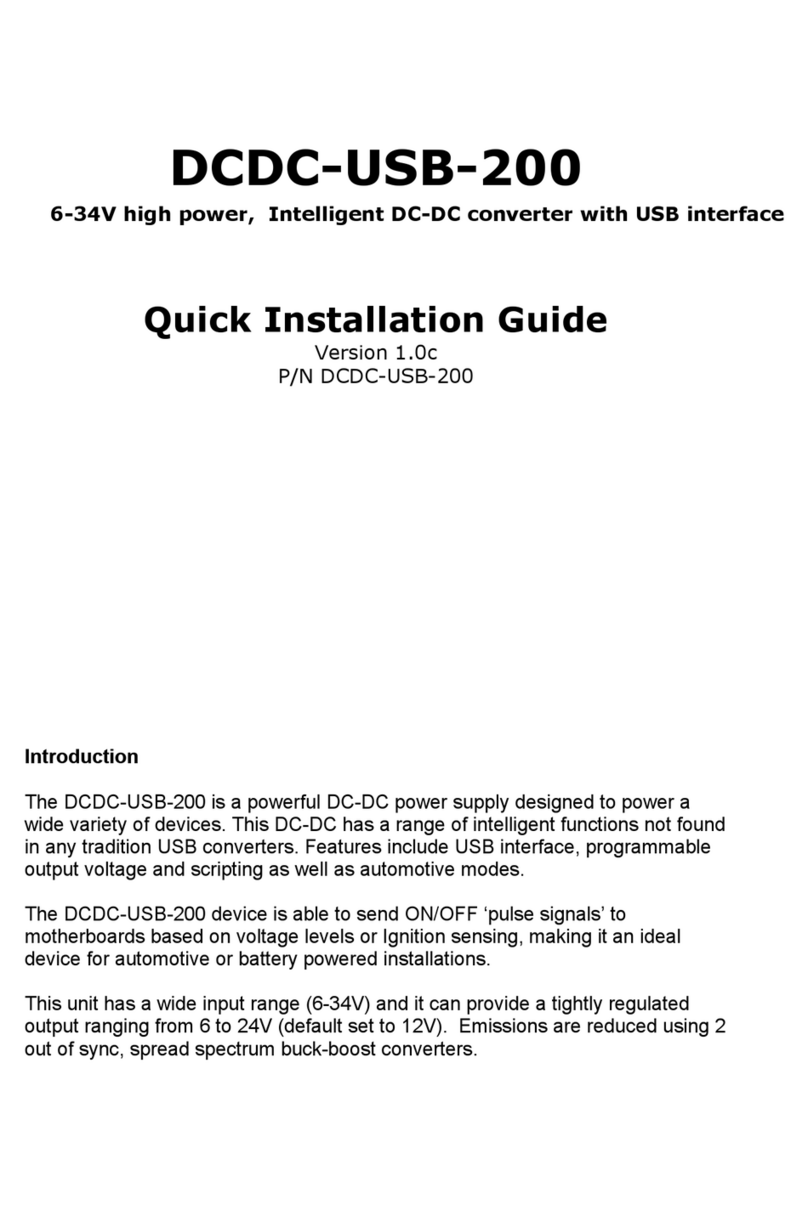 mini-box DCDC-USB-200 Manuel utilisateur mini-box DCDC-USB-200 Manuel utilisateur