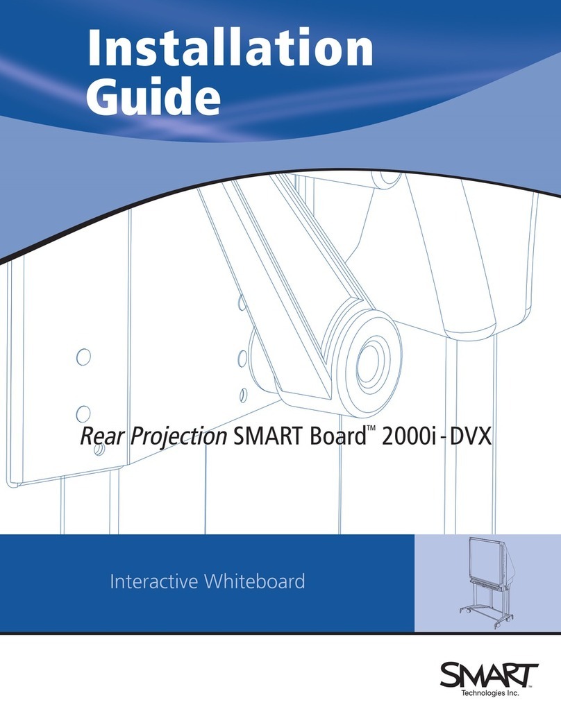 Smart Technologies SMART Board 2000i-DVX Manuel utilisateur