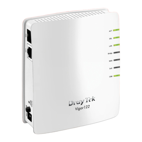 Draytek Vigor122 Manuel utilisateur