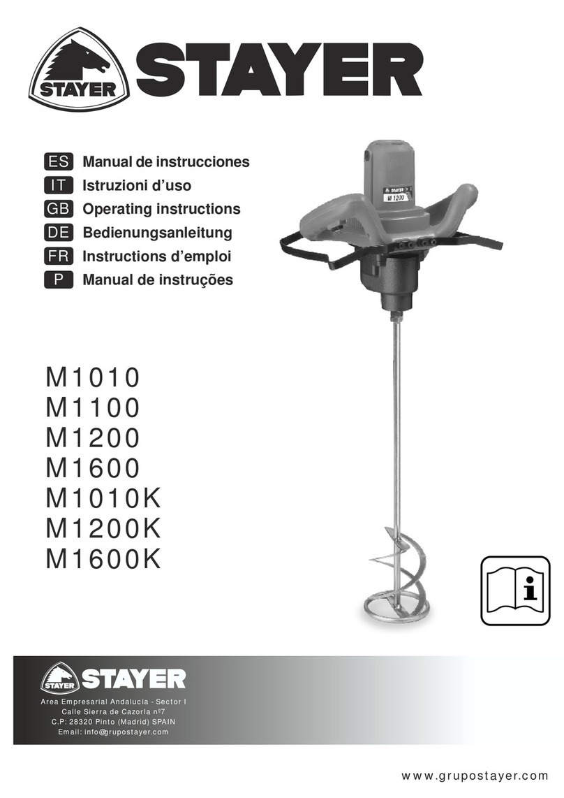 stayer M1010 Manuel utilisateur
