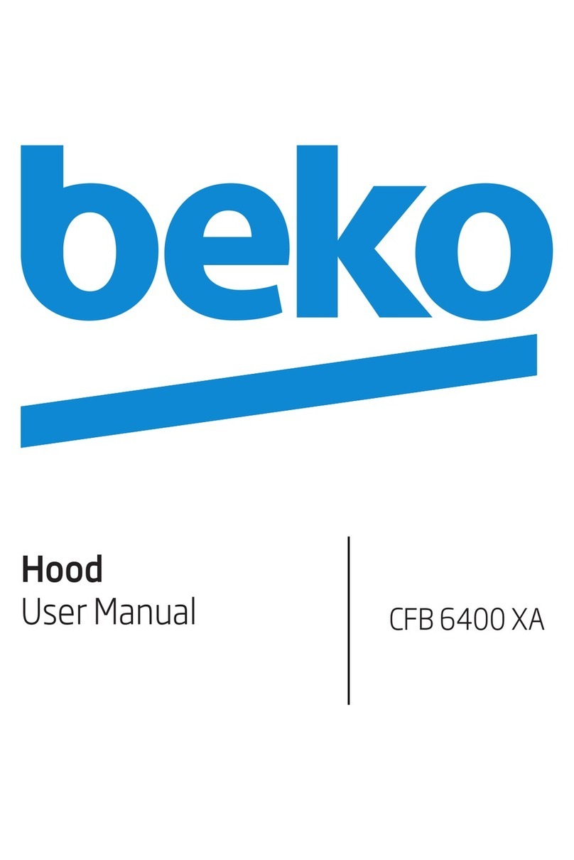 Beko CFB 6400 XA Manuel utilisateur Beko CFB 6400 XA Manuel utilisateur