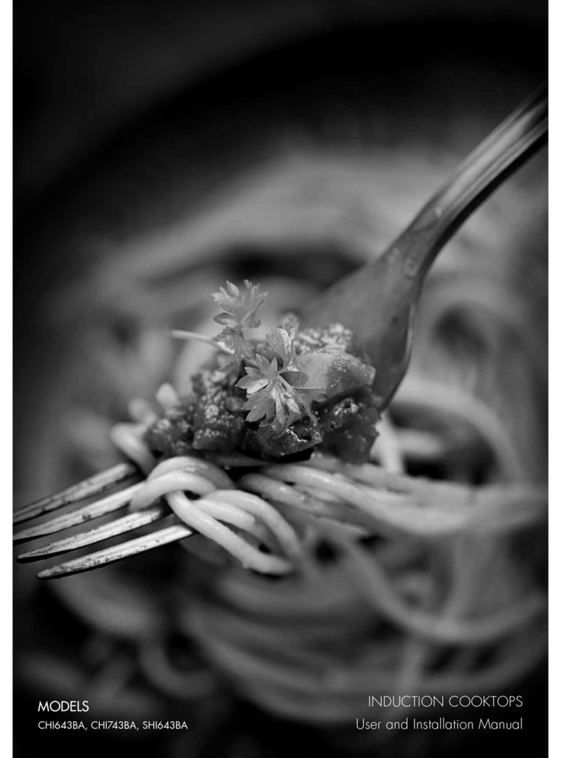 Electrolux CHI643BA Manuel d'utilisation