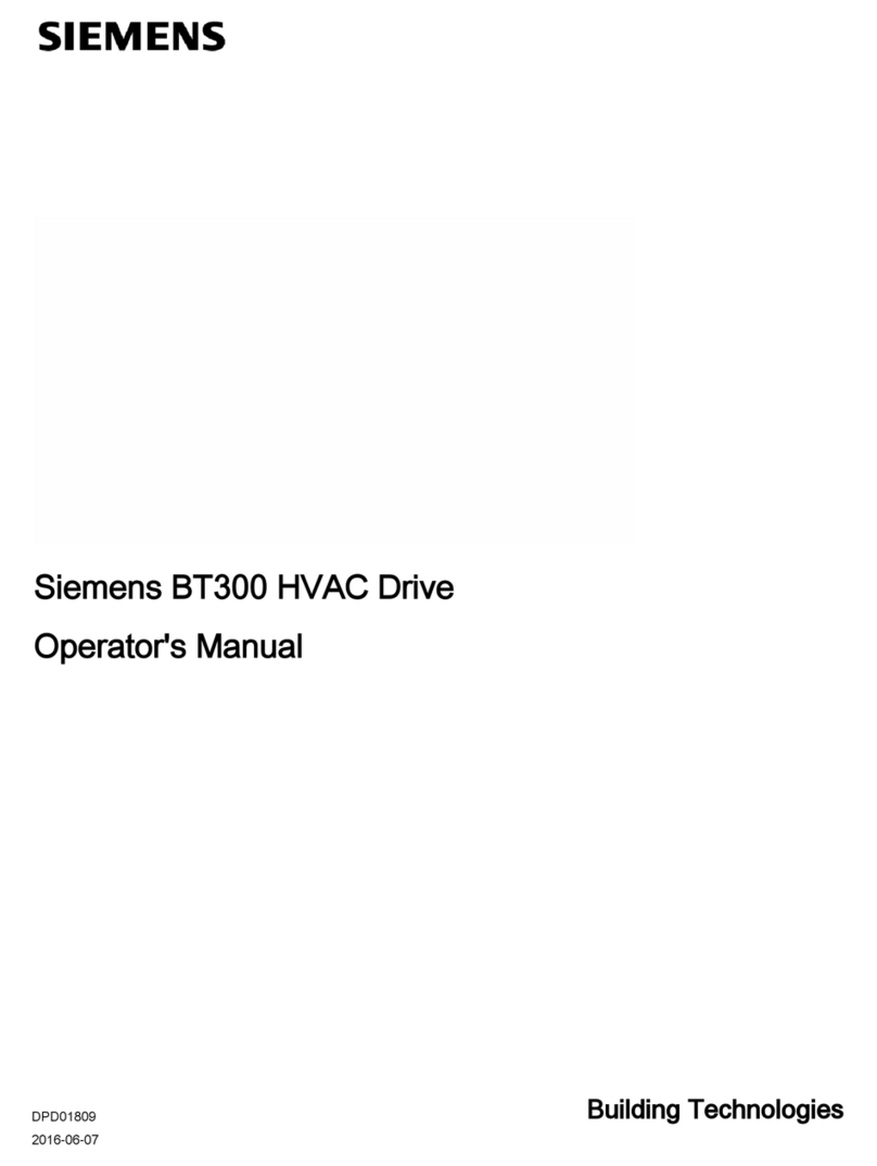 Siemens BT300 LonWorks Manuel utilisateur