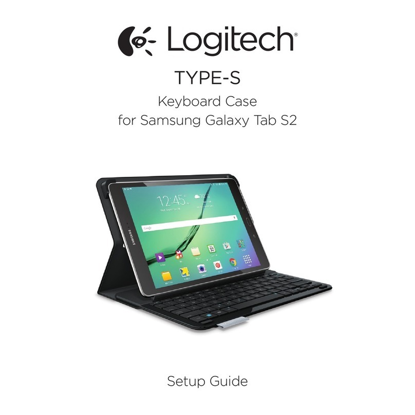 Logitech TYPE-S Manuel utilisateur