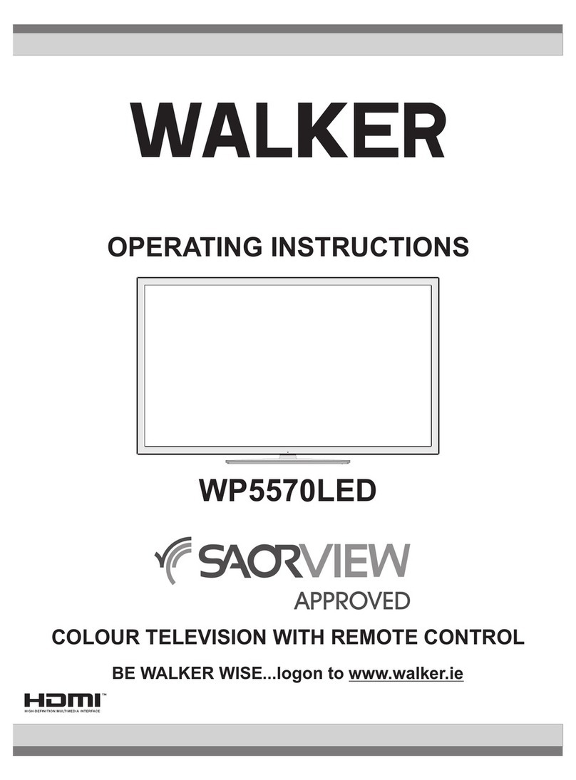 Walker WP5570LED Manuel utilisateur