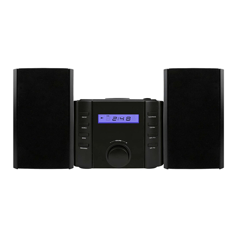 Sylvania SRCD804BT Manuel utilisateur