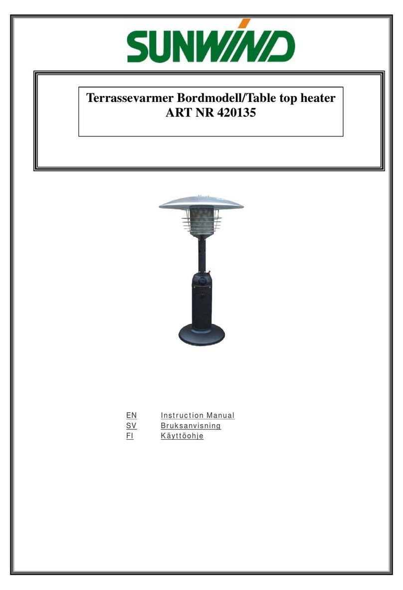 SUNWIND 420135 Manuel utilisateur SUNWIND 420135 Manuel utilisateur