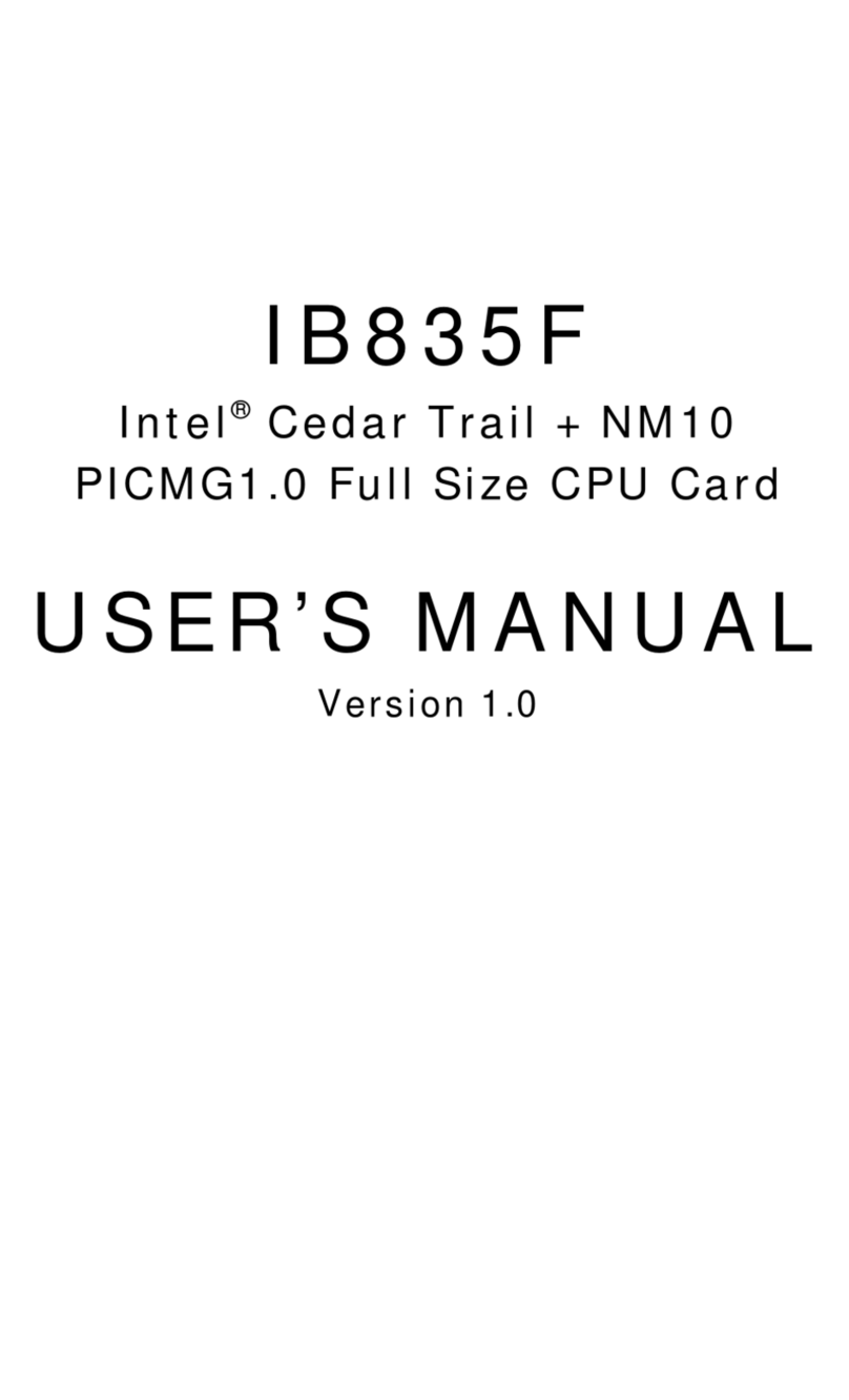 IBASE Technology IB835F Manuel utilisateur