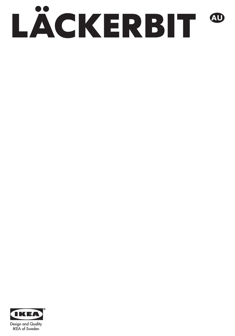 IKEA LACKERBIT Manuel utilisateur