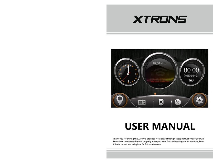 Xtrons TD619G Manuel utilisateur