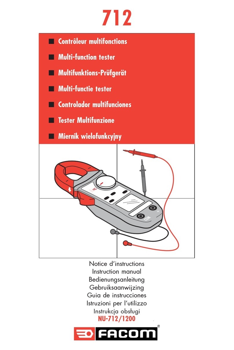 Facom 712 Manuel utilisateur