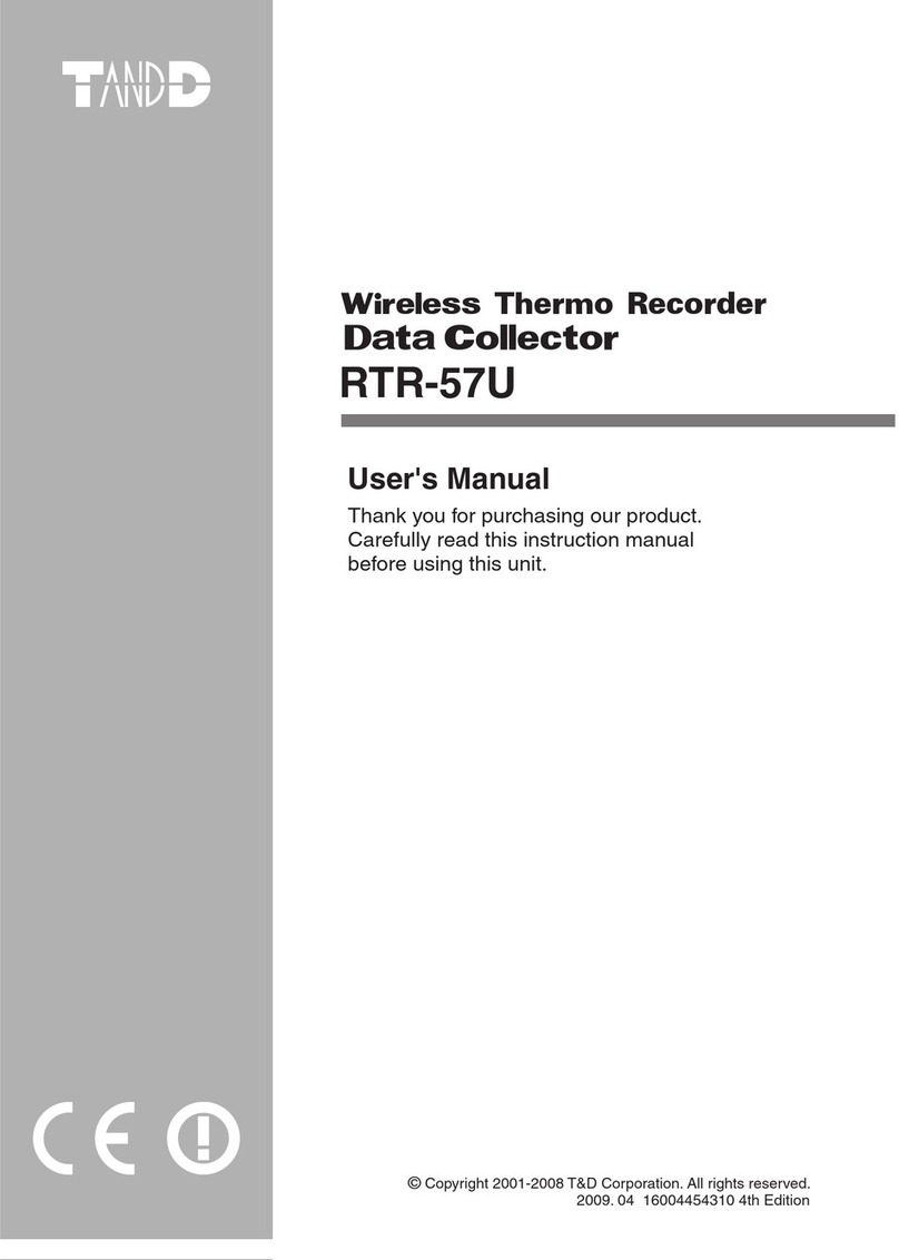 T&D RTR-57U Manuel utilisateur