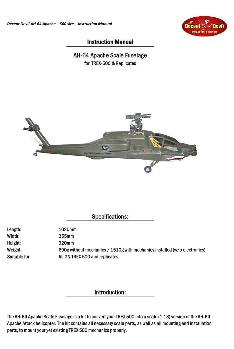 Decent Devil AH-64 Manuel utilisateur