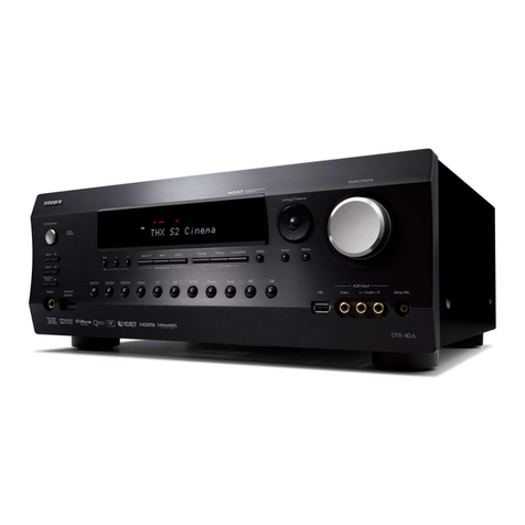 Integra DTR-40.6 Guide d'installation