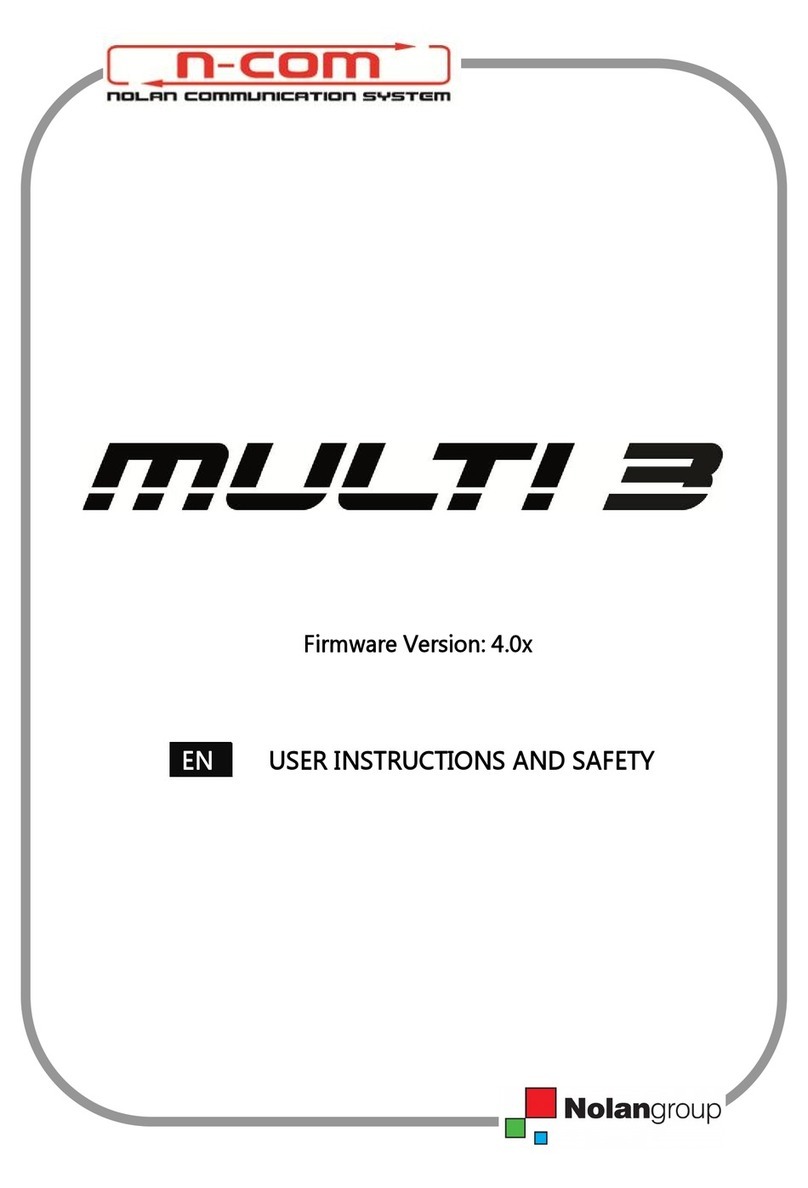 N-Com multi 3 Manuel utilisateur N-Com multi 3 Manuel utilisateur