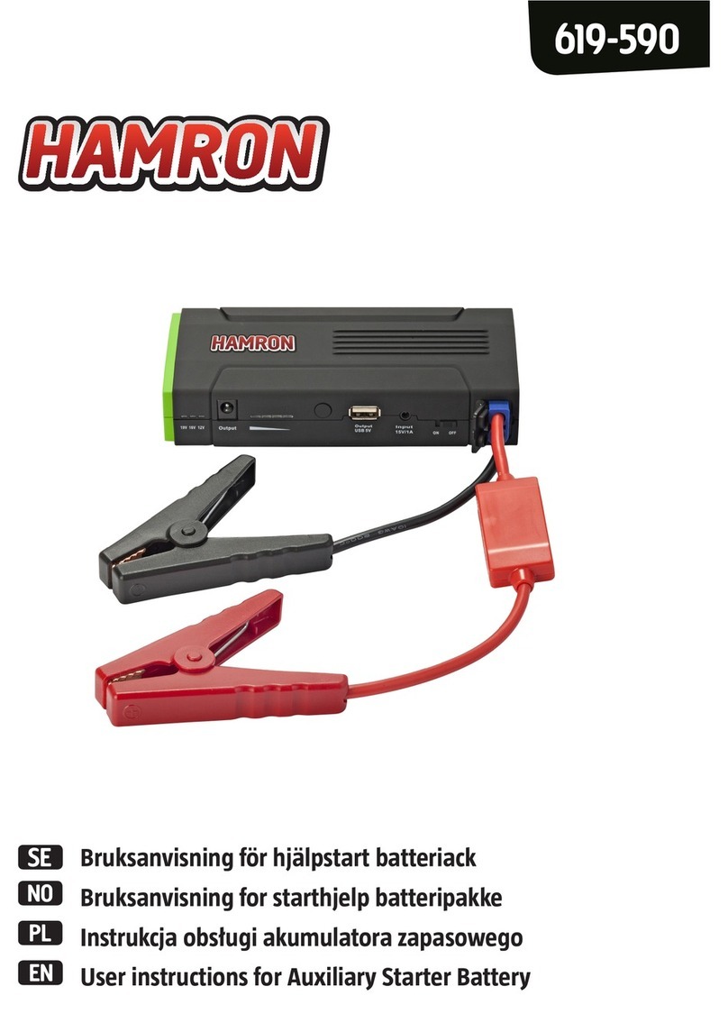 Hamron 619-590 Manuel utilisateur