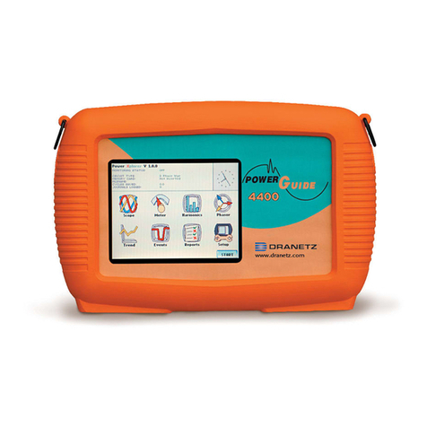 Dranetz PowerGuide 4400 Manuel utilisateur Dranetz PowerGuide 4400 Manuel utilisateur