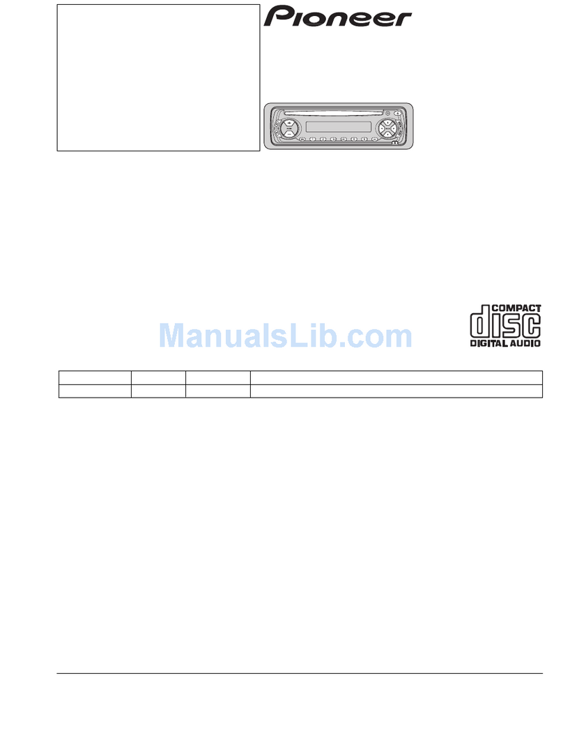 Pioneer DEH-1310 Manuel utilisateur