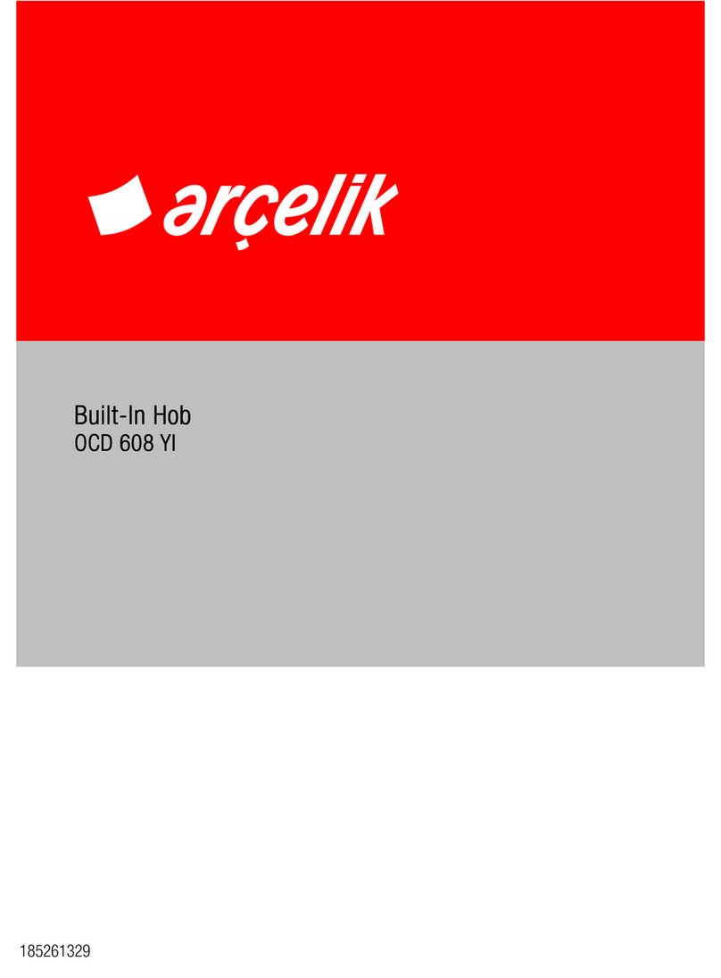 arcelik OCD 608 YI Manuel utilisateur