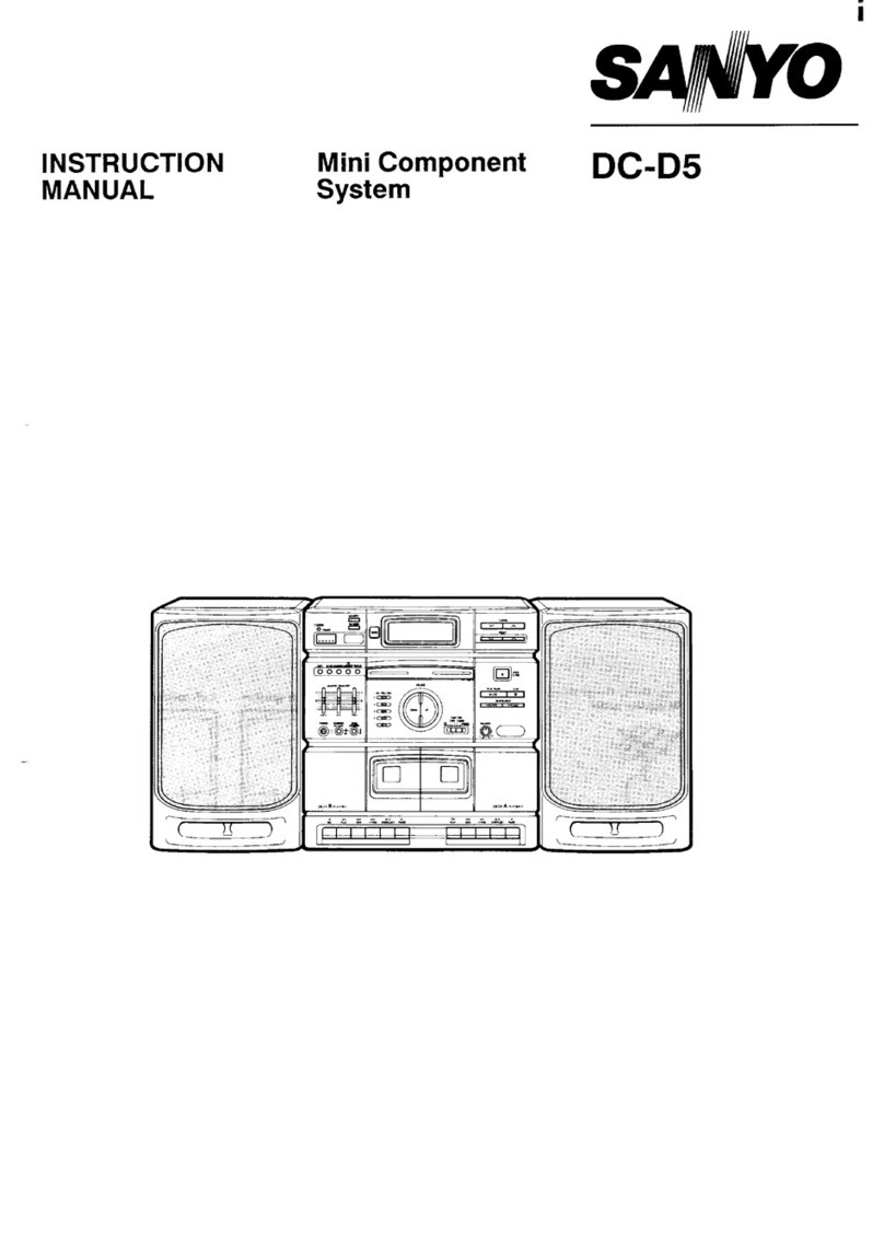 Sanyo DC-D5 Manuel utilisateur