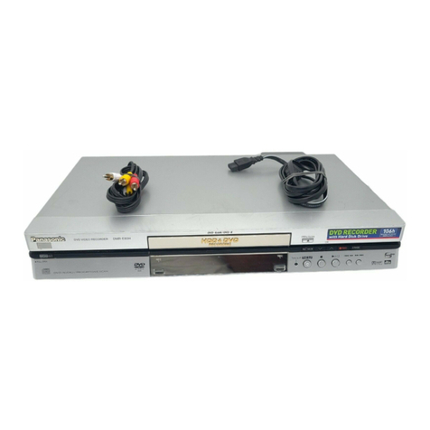 Panasonic Diga DMR-E80H Manuel utilisateur