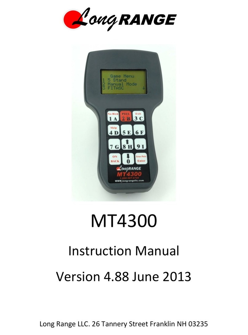 Long range MT4300 Manuel utilisateur Long range MT4300 Manuel utilisateur