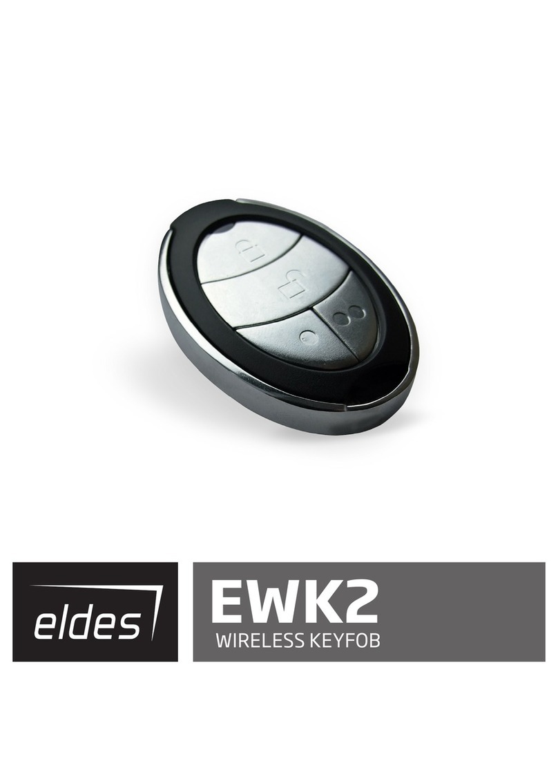 Eldes EWK2 Manuel utilisateur