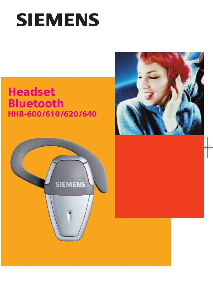 Siemens HHB-600 Manuel utilisateur