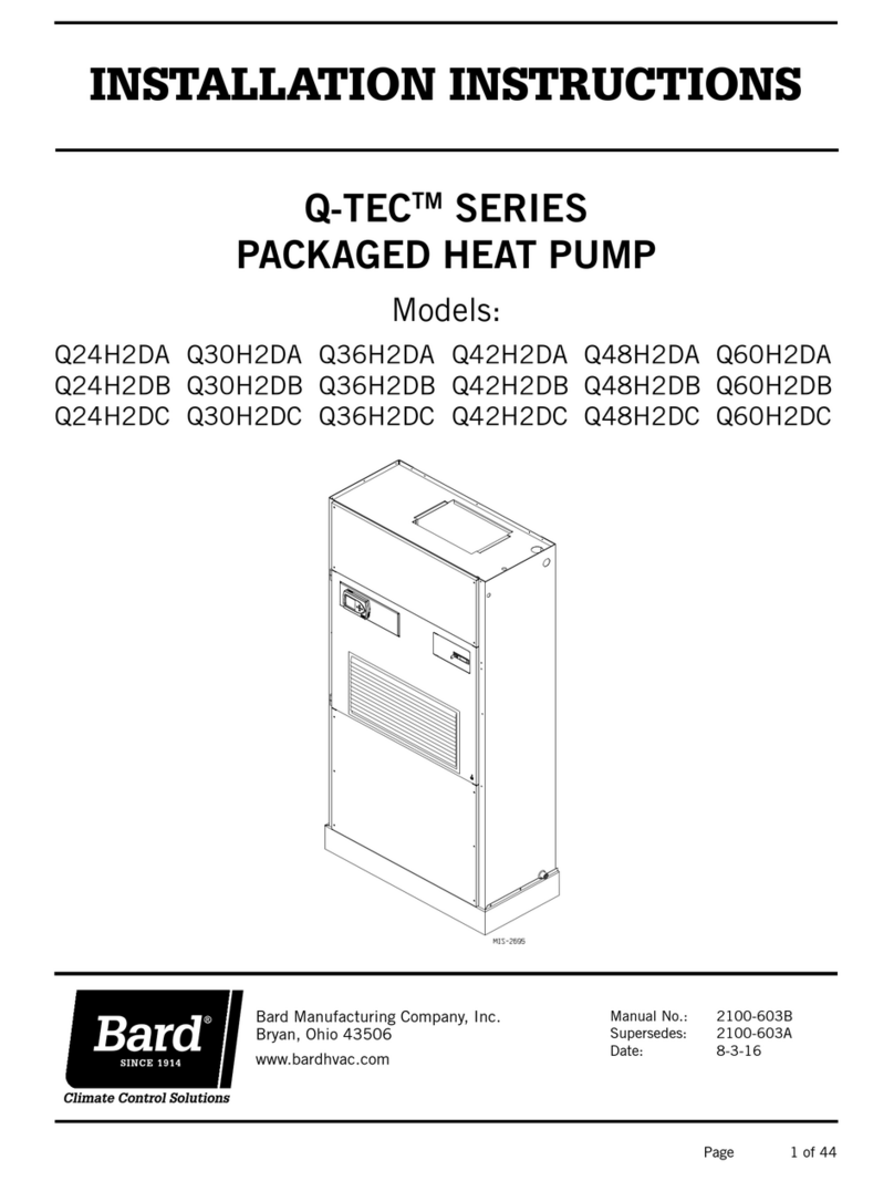 Bard Q24H2DA Manuel utilisateur