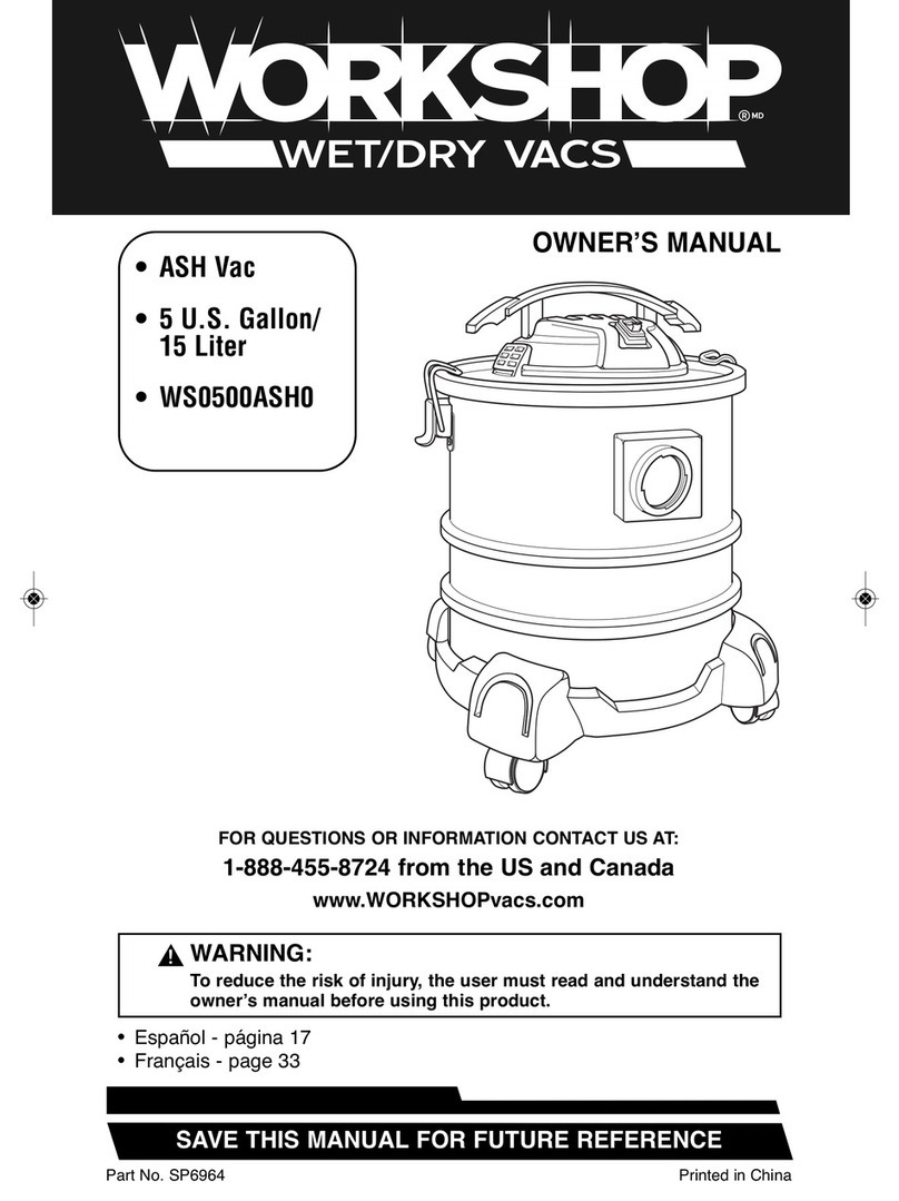 Workshop WS0500ASH0 Manuel utilisateur