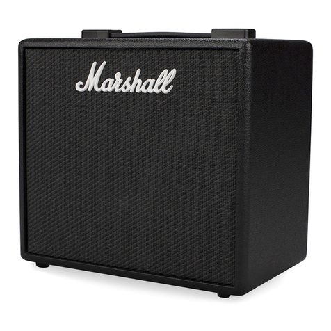 Marshall Amplification CODE 25 Manuel utilisateur