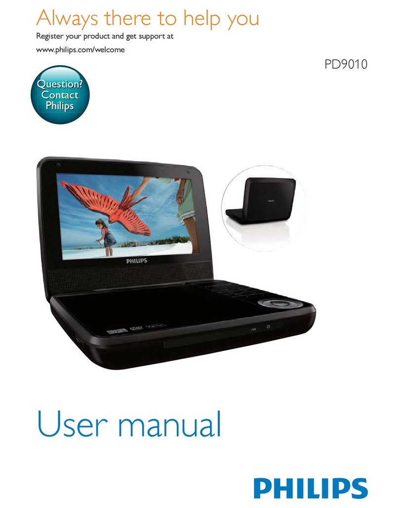 Philips PD9010 Manuel utilisateur