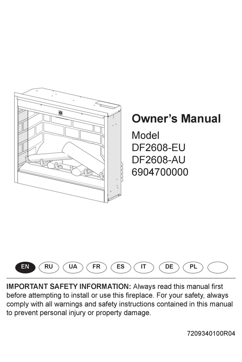 Dimplex DF2608-EU Manuel utilisateur Dimplex DF2608-EU Manuel utilisateur