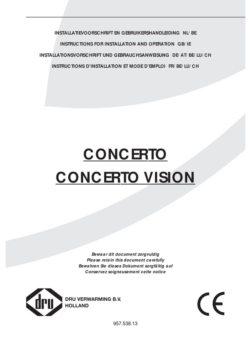 Dru CONCERTO VISION Guide de l'utilisateur