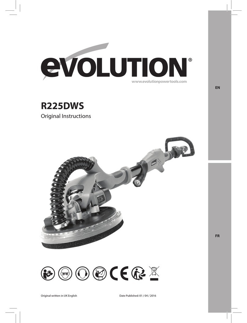 Evolution R225DWS Manuel utilisateur