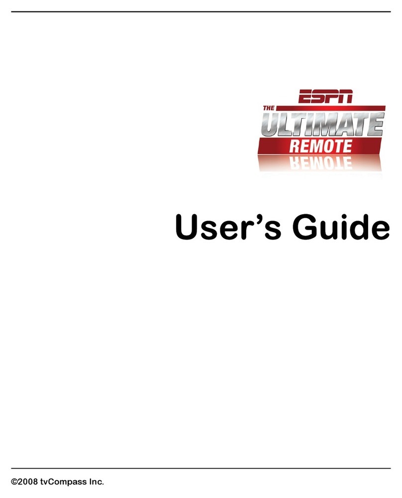 tvCompass ESPN Manuel utilisateur