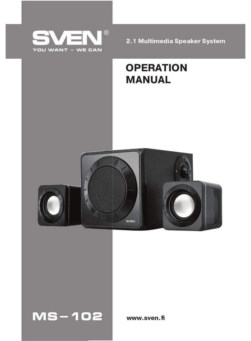 Sven MS-102 Manuel utilisateur