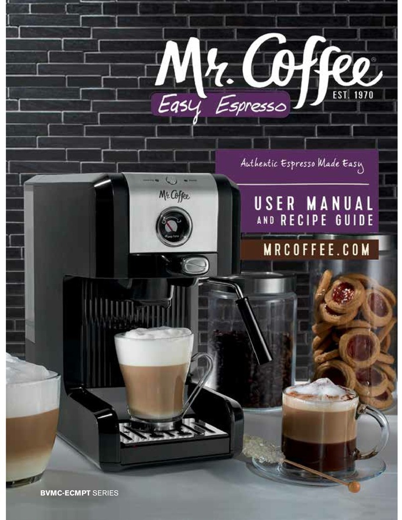 Mr. Coffee ECMPT1000 Manuel utilisateur